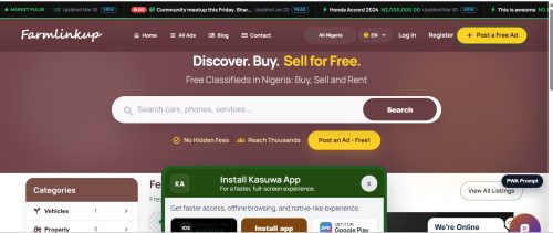 Kasuwa Classifieds Marketplace Software | Launch a Jiji-Style Platform Fast